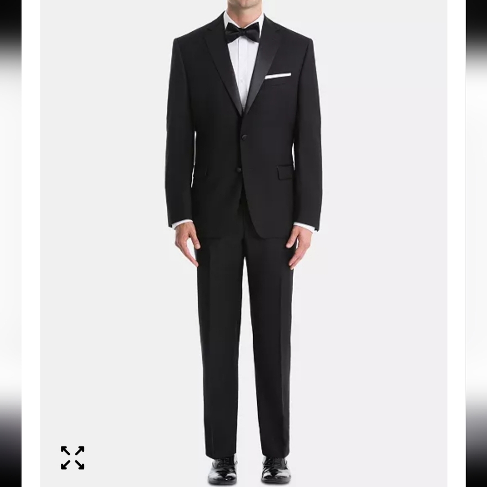 Ralph Lauren Black Formal Tuxedo Suit Excellent Condition